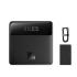 Baseus Blade H1 Lite 20000mAh 100W Fast Charging Power Bank with Type-C Cable - 2 USB-A and 2 Type-C Port, Digital Display, Slim Design - Black